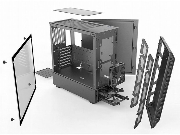 Phanteks、コンパクトで高拡張なE-ATX対応ミドルタワーの新作「ECLIPSE