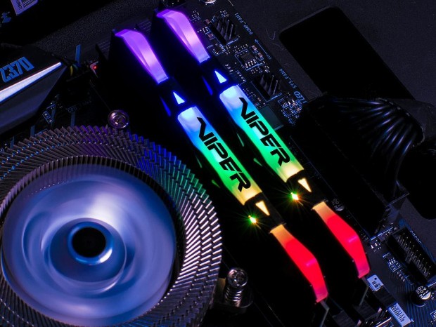 Patriot Memory パトリオットメモリ Viper Steel RGB DDR4 3600MHz PC4