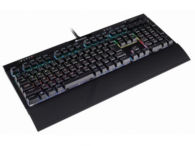 Cherry MX Silent RGB採用の日本語配列ゲーミングキーボード、CORSAIRから23日発売