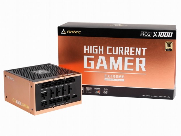 高効率設計「PhaseWave Design」採用のGOLD電源、Antec「HCG Extreme」30日発売