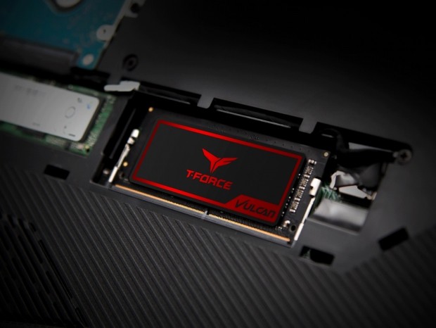 Team、ゲーマー向けSODIMMメモリ「T-FORCE VULCAN」にDDR4-3600MHzモデル追加