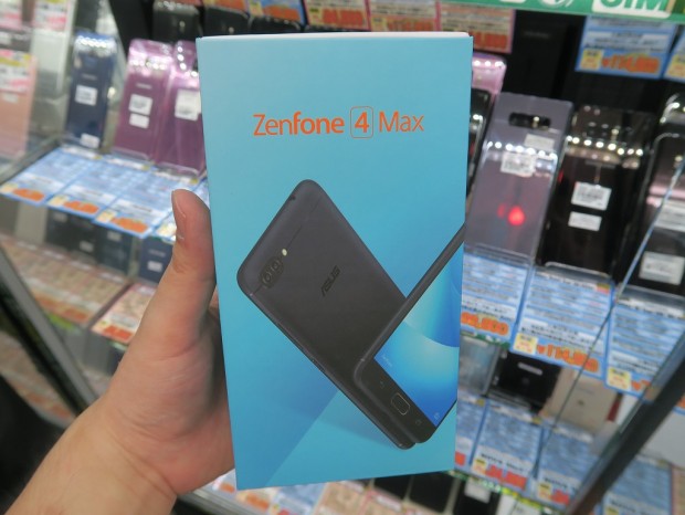 ZenFone 4 Max」の未使用品が税込19,800円。1ヶ月持ちバッテリーや ...