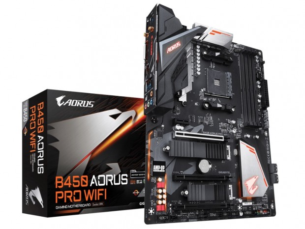 GIGABYTE、「AORUS」シリーズよりB450チップ採用ゲーミングマザーボード2種発売