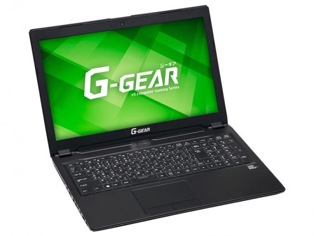 G-GEAR、薄型筐体採用の15.6型液晶ゲーミングノート2種発売