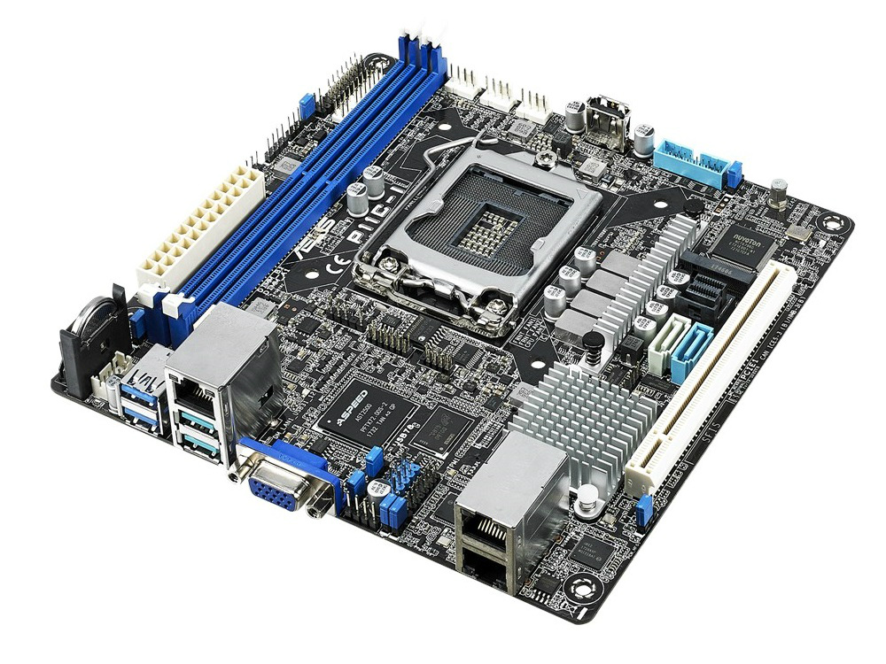 Xeon E-2100対応のサーバー向けMini-ITXマザーボード、ASUS「P11C-I ...