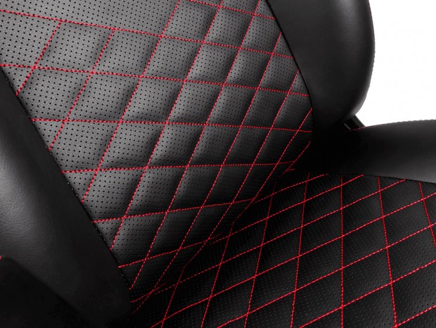 流線型フォルムが美しいデスクチェア「noblechairs ICON」に限定カラー・レッド