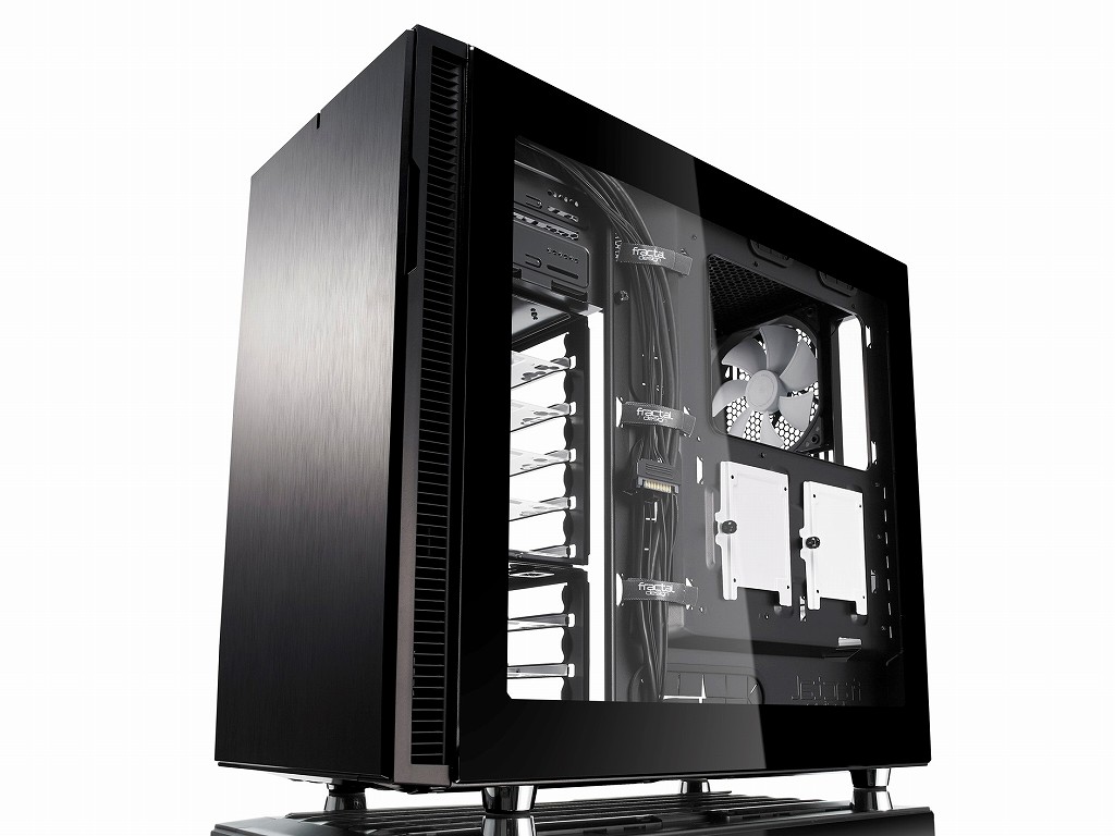 Fractal Design、「Define R5」が両面ガラスに変身する換装パネルを発売 - エルミタージュ秋葉原