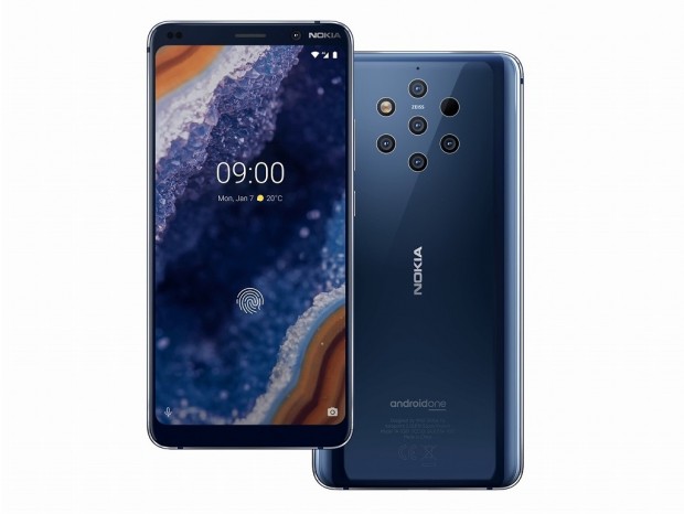 世界初、異形の5眼カメラスマートフォン「Nokia 9 Pure View」登場