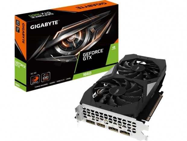 GIGABYTE、3連ファンクーラー「WINDFORCE 3X」モデルなどGeForce GTX 1660計2機種