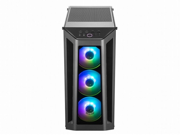 トリプルARGBファン搭載の3面強化ガラスケース、Cooler Master「MasterBox MB530P」