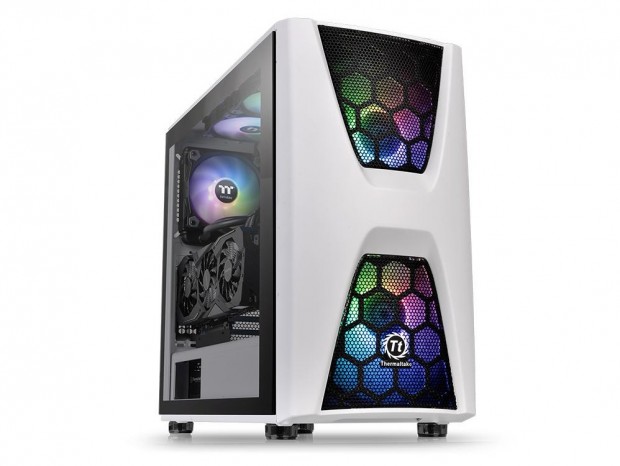 Thermaltake、200mm ARGBファン搭載の「Commander C34」にホワイトモデル追加