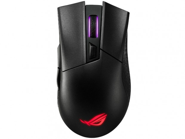 3通りの接続に対応するゲーミングマウス、ASUS「ROG Gladius II Wireless」発売