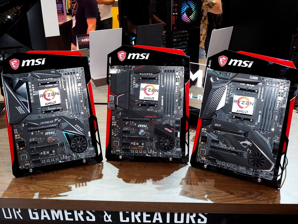 COMPUTEX:担当者イチオシモデルなど、MSIのX570ゲーミングマザーをまとめてチェック - エルミタージュ秋葉原