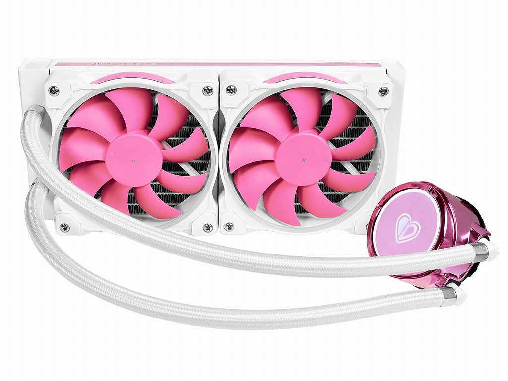 かつてなくファンシーなオールインワン水冷、ID-COOLING「PINKFLOW 240