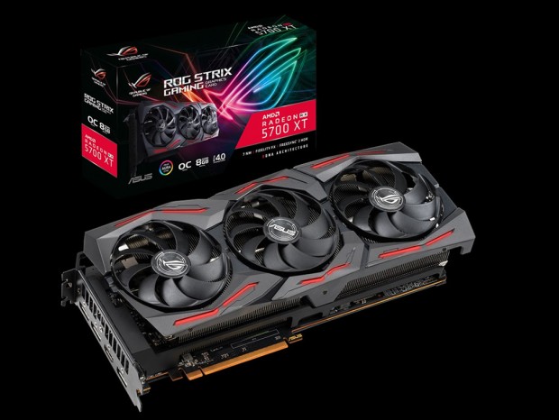 ASUS、オリジナル3連ファン仕様「ROG-STRIX-RX5700XT-O8G-GAMING」など13日発売