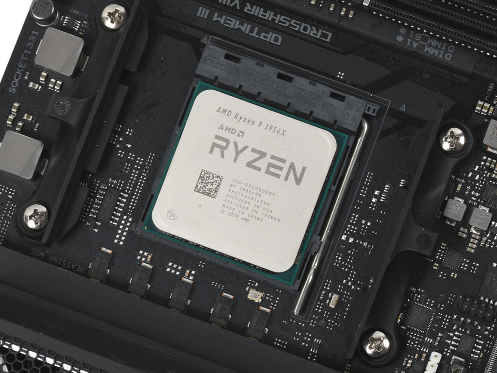 Ryzen 9 3950X AMD 動作品
