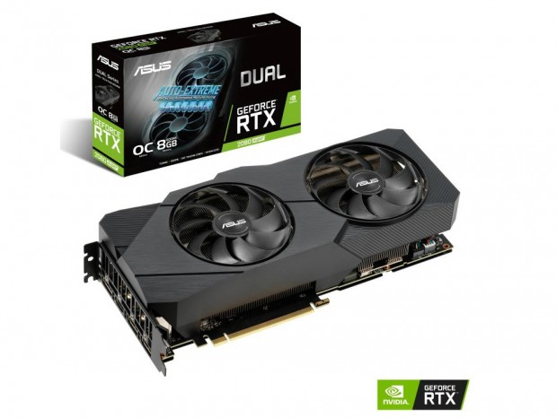 ASUS、MaxContact技術採用のRTX 2080 SUPER「DUAL-RTX2080S-O8G-EVO-V2」