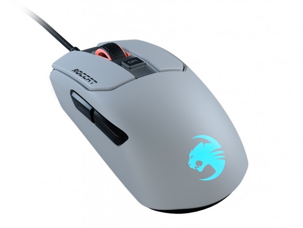 独自クリック構造TITAN Click採用のゲーミングマウス、ROCCAT「KAIN 122 AIMO」