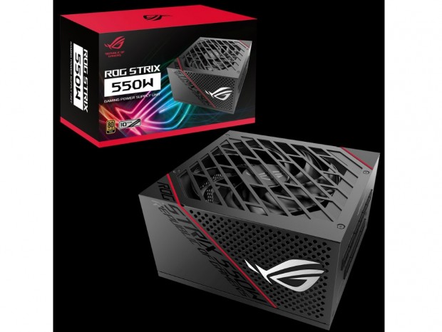 ASUSのセミファンレスGOLD電源「ROG-STRIX」シリーズに550Wモデル登場