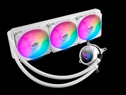 ASUSのオールインワン水冷「ROG Strix LC RGB」にホワイトのカラバリ登場