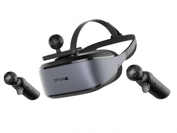 モーショントラッキングキットが付属する4K VR HMDがDPVRから