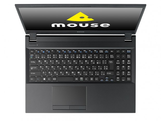 ナローベゼルデザインの15.6型フルHDノートPC、マウスコンピューター「mouse F5」