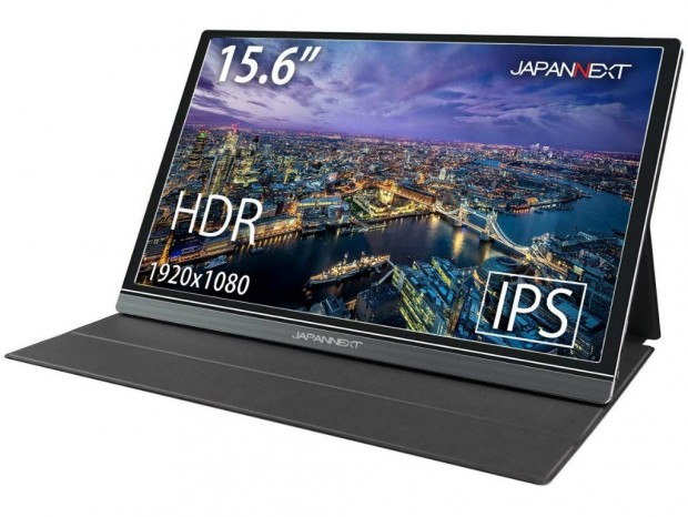 HDR対応の15.6型IPSモバイル液晶、JAPANNEXT「JN-MD-IPS1562FHDR」