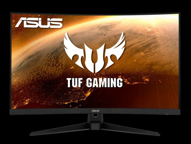 1ms/165Hz対応の曲面ゲーミング液晶、ASUS「TUF Gaming VG328H1B」