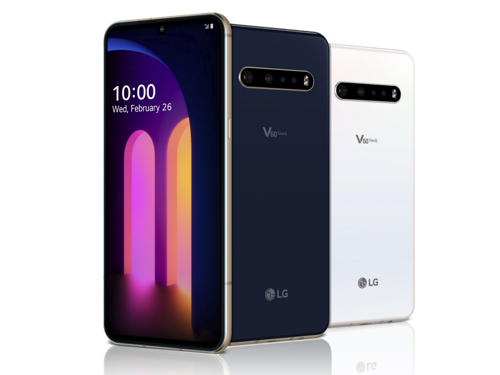 デュアルスクリーン対応の5Gスマートフォン「LG V60 ThinQ 5G