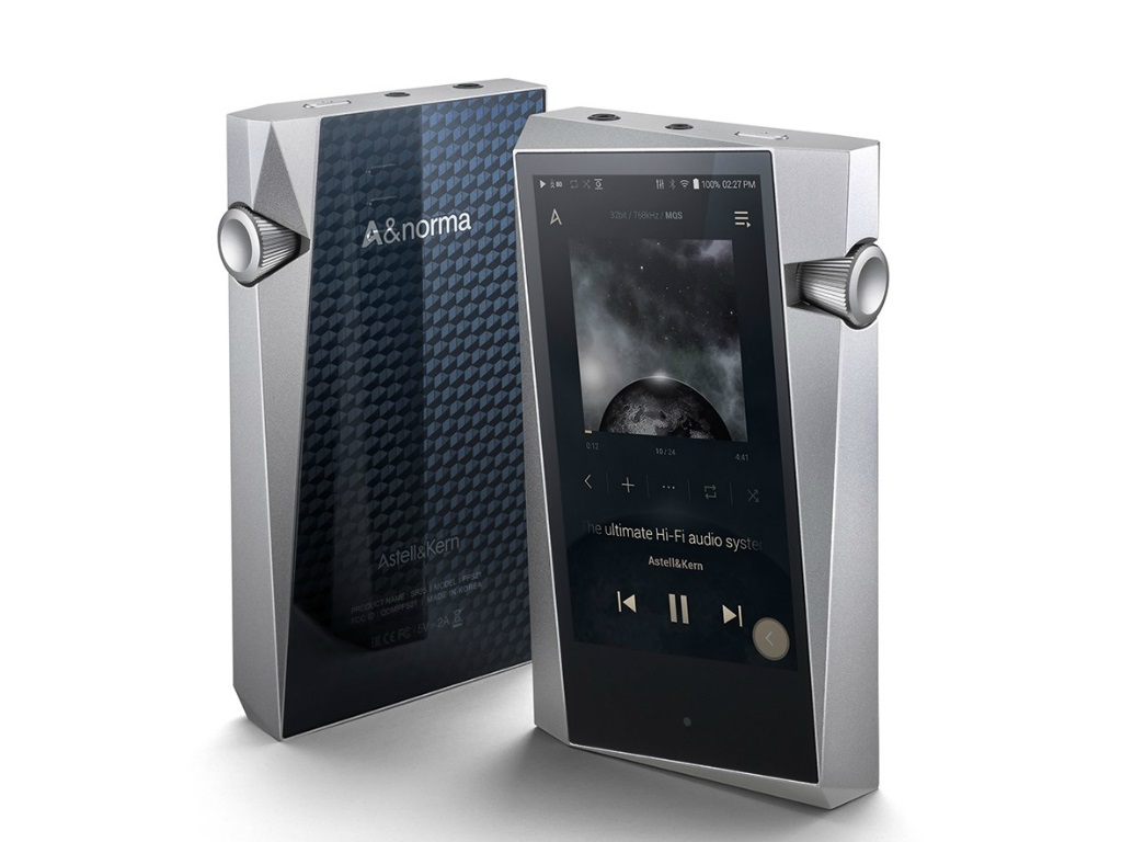 デュアルDAC搭載のハイレゾポータブルオーディオ、Astell&Kern