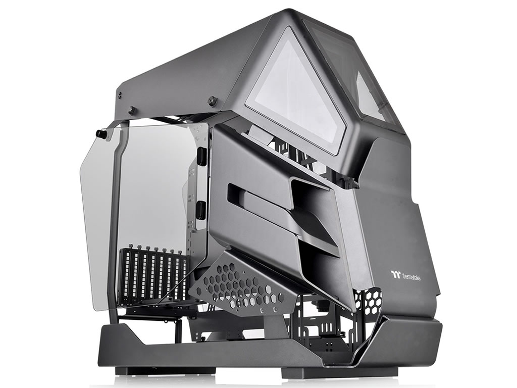 Thermaltake、ヘリコプターをイメージした開放型PCケース「AH T600 ...