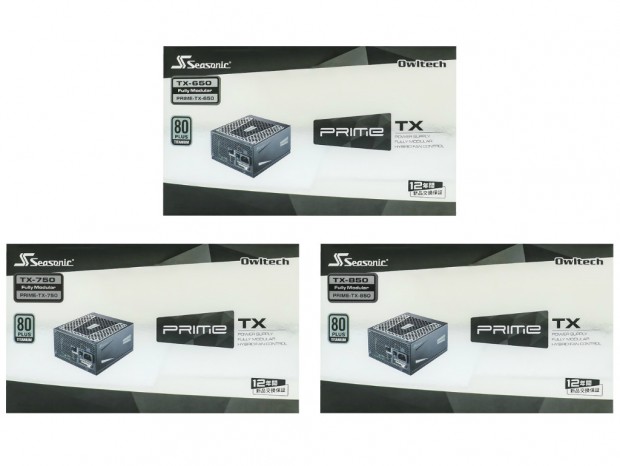 Seasonic Titanium認証の最上位電源 Prime Tx シリーズなど2シリーズ計4モデル エルミタージュ秋葉原