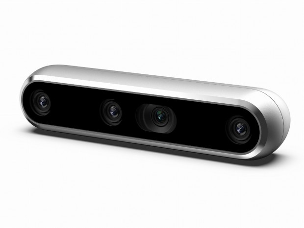 Intel、より広範囲・高精度になった深度カメラ「RealSense Depth Camera D455」