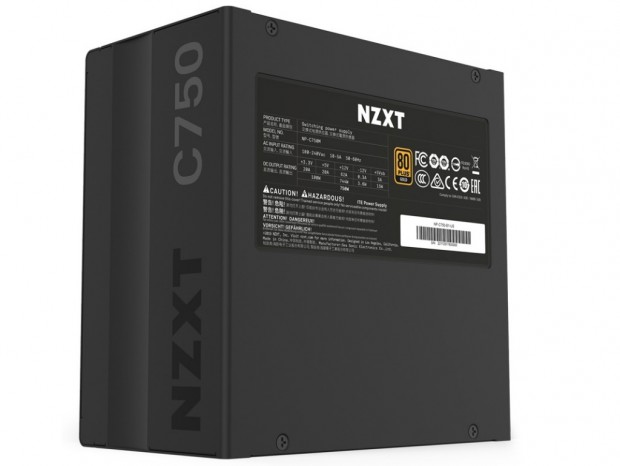 NZXT、GOLD認証取得のセミファンレス電源に750Wと650Wモデル追加