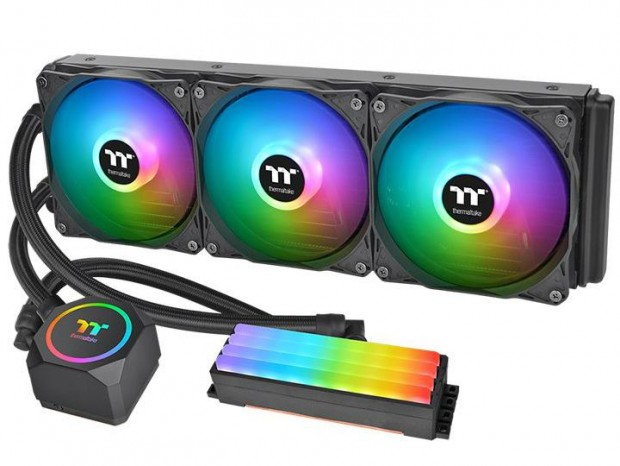 メモリの冷却もできるオールインワン型水冷、Thermaltake「Floe RC」シリーズ