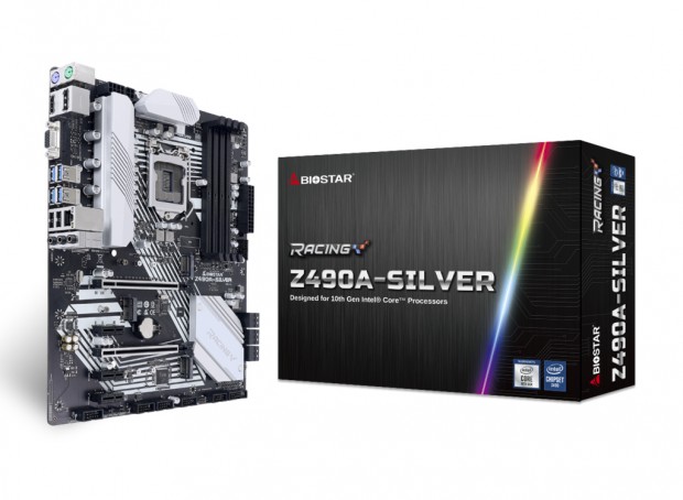 BIOSTAR、Intel Z490採用のゲーミングマザーボード「Z490 SILVER」シリーズ