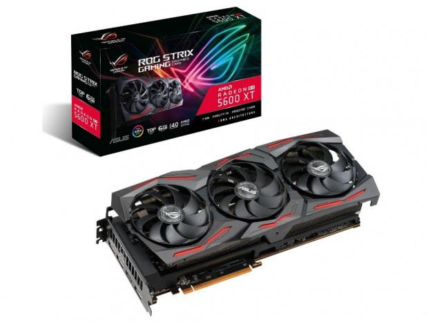 ASUS、3連ファンクーラー搭載のRadeon RX 5600 XT OCモデル発売