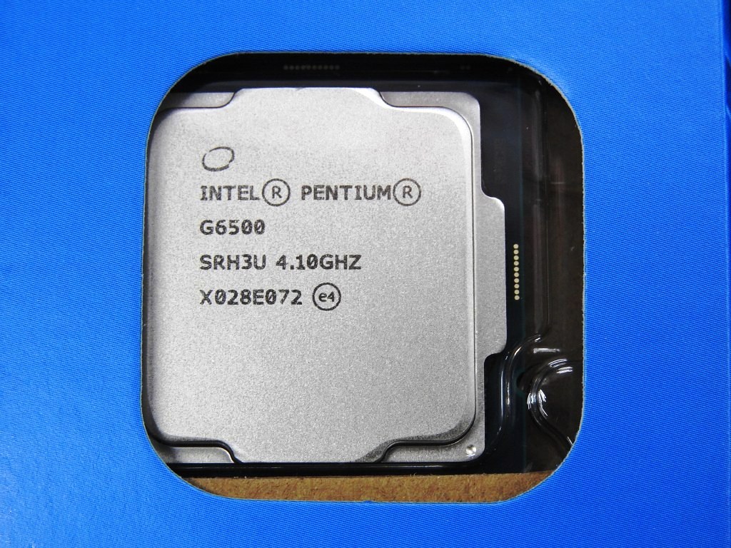 Intel pentium gold g6500 обзор