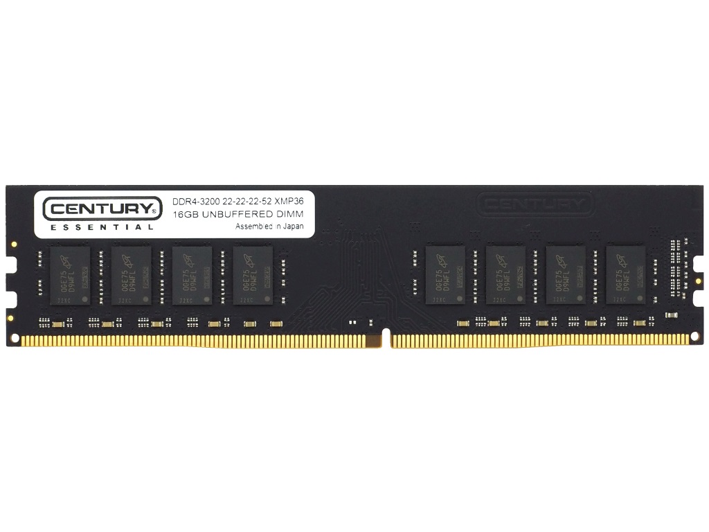 センチュリーエッセンシャル DDR4-3200 16GB×2 ネイティブ - PC/タブレット