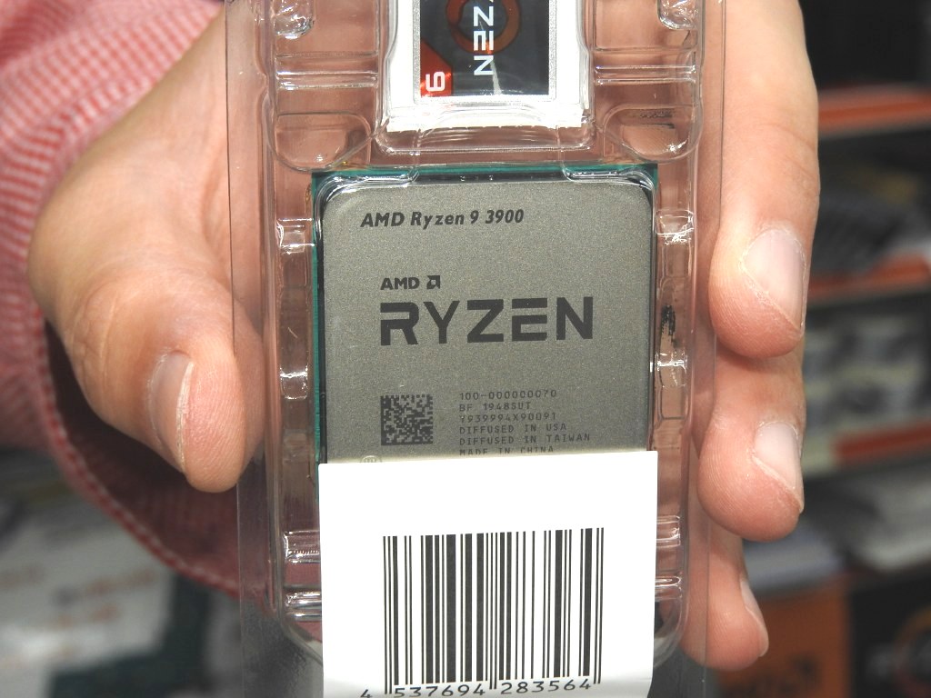 新品 AMD Ryzen 9 3900 65W バルク品 AM4 CPU - PCパーツ