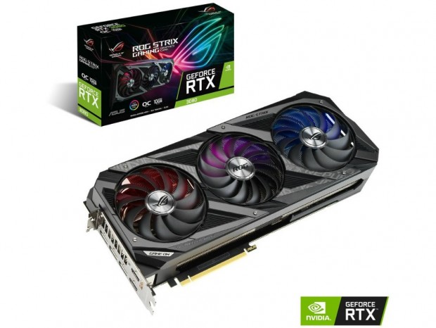 ブースト最高1,935MHzのOC版GeForce RTX 3080がROG STRIXシリーズから発売