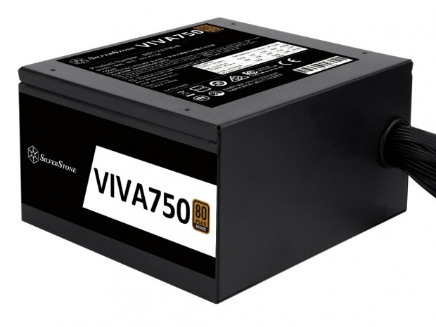 奥行き140mmのBRONZE認証エントリー電源、SilverStone「VIVA」シリーズ