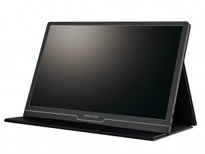 重量約500gの13.3型モバイル液晶、グリーンハウス「GH-LCU13A-BK」 - エルミタージュ秋葉原