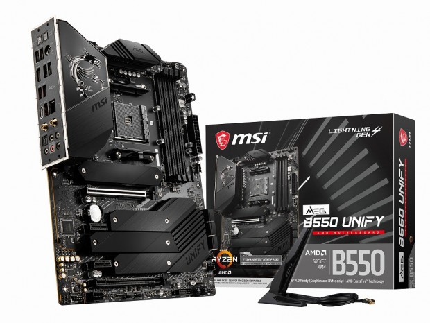 MSIの漆黒マザーに待望のミドルチップモデル「MEG B550 UNIFY」。OC特化版も発売