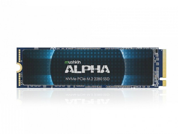 最大容量8TBの3D NAND採用NVMe M.2 SSD、Mushkin「ALPHA」シリーズ