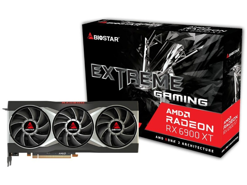 BIOSTAR、リファレンスモデルのRadeon RX 6900 XTを数量限定で発売