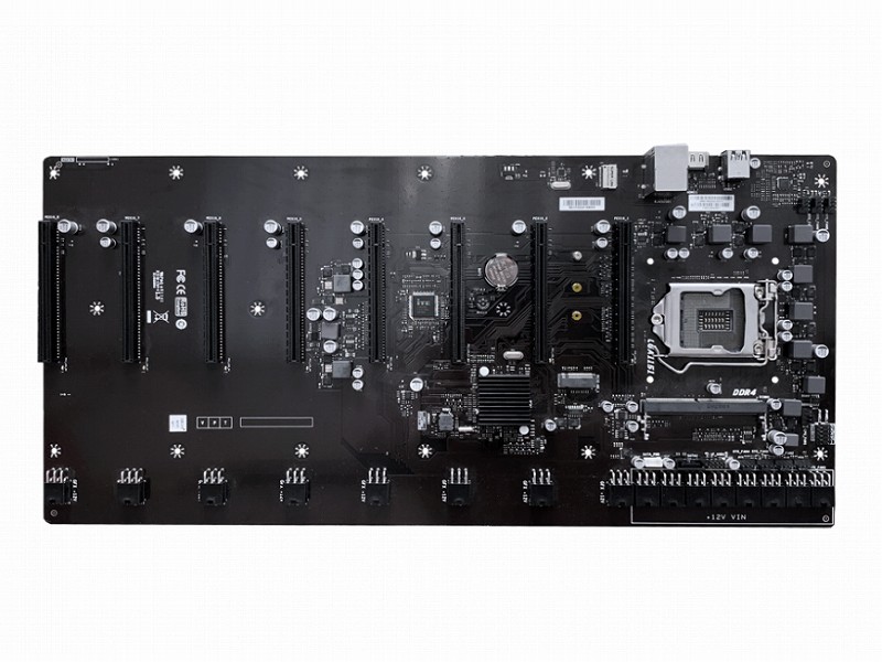 BIOSTAR Z590チップセット採用 PCIe 9スロット搭載 マイニング向け