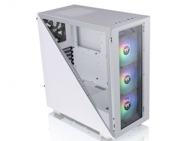 Thermaltake、側面三角窓付きミドルタワー「Divider 300 TG ARGB」など国内発売