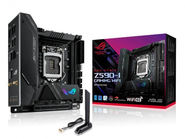 ASUS、ROG STRIXのMini-ITXなどIntel Z590マザーボード計4モデル発売