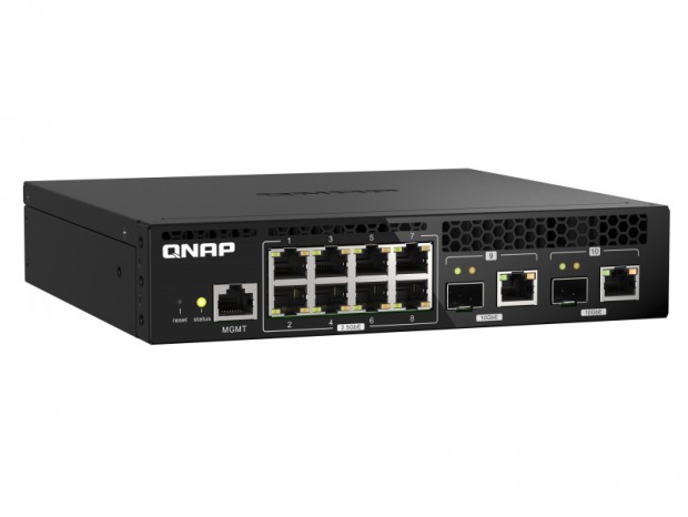 爆売り！】 QNAP キューナップ 10GbE 2.5Gbe L2 Webマネージドスイッチ